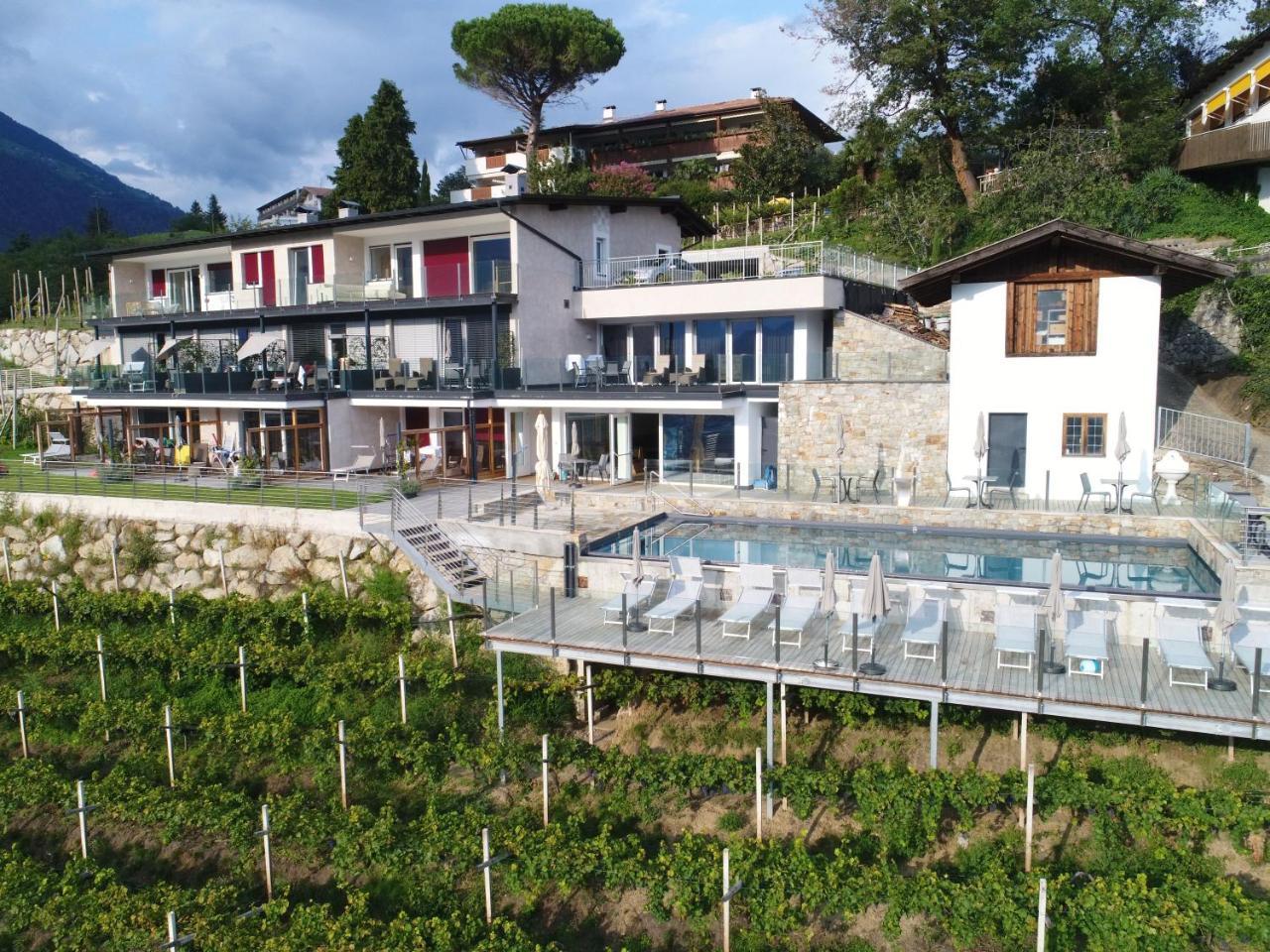 La Pergola Panoramasuites Tirolo Exterior foto